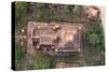 Aerial View of an Ancient Temples of Bagan at Sunrise in Myanmar-Harry Marx-Stretched Canvas