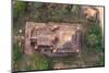 Aerial View of an Ancient Temples of Bagan at Sunrise in Myanmar-Harry Marx-Mounted Photographic Print