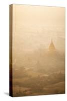 Aerial View of Ancient Temples (More Than 2200 Temples) of Bagan at Sunrise in Myanmar-Harry Marx-Stretched Canvas