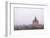 Aerial View of Ancient Temples (More Than 2200 Temples) of Bagan at Sunrise in Myanmar-Harry Marx-Framed Photographic Print