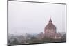 Aerial View of Ancient Temples (More Than 2200 Temples) of Bagan at Sunrise in Myanmar-Harry Marx-Mounted Photographic Print