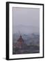 Aerial View of Ancient Temples (More Than 2200 Temples) of Bagan at Sunrise in Myanmar-Harry Marx-Framed Photographic Print