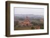 Aerial View of Ancient Temples (More Than 2200 Temples) of Bagan at Sunrise in Myanmar-Harry Marx-Framed Photographic Print