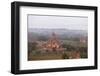 Aerial View of Ancient Temples (More Than 2200 Temples) of Bagan at Sunrise in Myanmar-Harry Marx-Framed Photographic Print