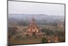 Aerial View of Ancient Temples (More Than 2200 Temples) of Bagan at Sunrise in Myanmar-Harry Marx-Mounted Photographic Print