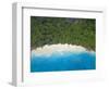 Aerial View of Anse Victorin Beach, Fregate Island, Seychelles, Indian Ocean, Africa-Papadopoulos Sakis-Framed Photographic Print