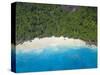 Aerial View of Anse Victorin Beach, Fregate Island, Seychelles, Indian Ocean, Africa-Papadopoulos Sakis-Stretched Canvas