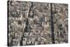 Aerial view of apartment and office buildings, Central Tehran, Iran, Middle East-James Strachan-Stretched Canvas