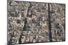 Aerial view of apartment and office buildings, Central Tehran, Iran, Middle East-James Strachan-Mounted Photographic Print