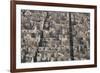 Aerial view of apartment and office buildings, Central Tehran, Iran, Middle East-James Strachan-Framed Photographic Print