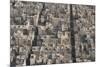 Aerial view of apartment and office buildings, Central Tehran, Iran, Middle East-James Strachan-Mounted Photographic Print