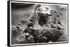 Aerial View of Archaeological Excavations Near Saqqara, Egypt, 1931-null-Framed Stretched Canvas