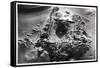 Aerial View of Archaeological Excavations Near Saqqara, Egypt, 1931-null-Framed Stretched Canvas