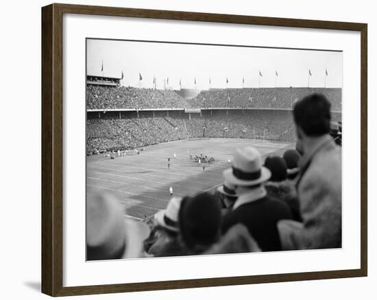 Aerial View of Army-Navy Game-null-Framed Photographic Print