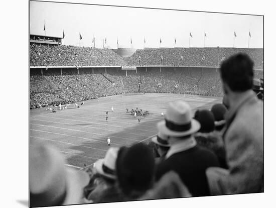 Aerial View of Army-Navy Game-null-Mounted Photographic Print