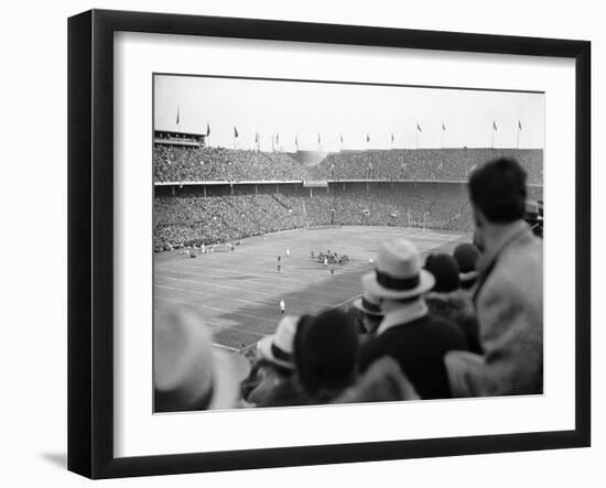 Aerial View of Army-Navy Game-null-Framed Photographic Print