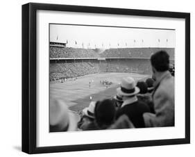 Aerial View of Army-Navy Game-null-Framed Photographic Print