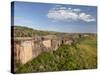 Aerial View of Arnhem Land Escarpment, Kakadu National Park, Northern Territory, Australia-David Wall-Stretched Canvas