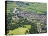 Aerial View of Arundel Castle, Cricket Ground and Cathedral, Arundel, West Sussex, England, UK-Peter Barritt-Stretched Canvas