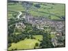 Aerial View of Arundel Castle, Cricket Ground and Cathedral, Arundel, West Sussex, England, UK-Peter Barritt-Mounted Photographic Print