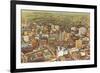 Aerial View of Atlanta, Georgia-null-Framed Premium Giclee Print