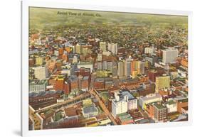 Aerial View of Atlanta, Georgia-null-Framed Art Print