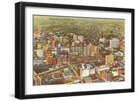 Aerial View of Atlanta, Georgia-null-Framed Art Print