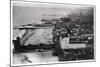 Aerial View of Atlantic City, New Jersey, USA, from a Zeppelin, 1930-null-Mounted Giclee Print