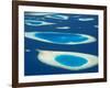 Aerial View of Atolls in the Maldive Islands, Indian Ocean-Papadopoulos Sakis-Framed Photographic Print