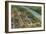 Aerial View of Augusta, Georgia, 1943-null-Framed Giclee Print