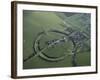 Aerial View of Avebury, Unesco World Heritage Site, Wiltshire, England, United Kingdom-Adam Woolfitt-Framed Photographic Print