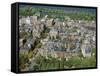 Aerial View of Back Bay Area, Boston, Massachusetts, New England, USA-Fraser Hall-Framed Stretched Canvas