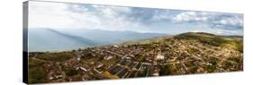 Aerial view of Barichara, Santander, Colombia-Panoramic Images-Stretched Canvas