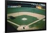 Aerial View of Baseball Game-null-Framed Photographic Print