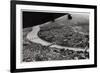 Aerial View of Basel, Switzerland, from a Zeppelin, 1928-null-Framed Giclee Print