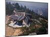 Aerial View of Basketball Player Wilt Chamberlain's Expansive Home-Ralph Crane-Mounted Photographic Print