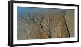 Aerial view of beach, Mount Desert Island, Acadia National Park, Hancock County, Maine, USA-null-Framed Photographic Print