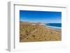 Aerial view of beach of Playa Famara, Caleta de Famara, Lanzarote, Las Palmas-Frank Fell-Framed Photographic Print