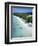 Aerial View of Beach, Reunion Island, Department of France, Indian Ocean, Africa-Sylvain Grandadam-Framed Photographic Print