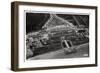 Aerial View of Berlin Tempelhof Airport, Germany, from a Zeppelin, C1931-null-Framed Giclee Print