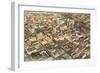 Aerial View of Birmingham, Alabama-null-Framed Art Print