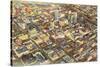 Aerial View of Birmingham, Alabama-null-Stretched Canvas