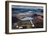 Aerial View of Blahylur Crater Lake, Landmannalaugar, Central Highlands, Iceland-Ragnar Th Sigurdsson-Framed Photographic Print