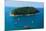 Aerial View of Boat near Phuket Island, Southern of Thailand-lkunl-Mounted Photographic Print