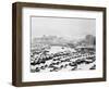 Aerial View of Boat Quai of Singapore-null-Framed Photographic Print