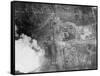 Aerial View of Bombing of Nanking-null-Framed Stretched Canvas