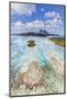 Aerial View of Bora Bora Island, French Polynesia-Matteo Colombo-Mounted Photographic Print