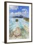 Aerial View of Bora Bora Island, French Polynesia-Matteo Colombo-Framed Photographic Print