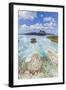 Aerial View of Bora Bora Island, French Polynesia-Matteo Colombo-Framed Photographic Print