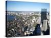 Aerial View of Boston From the Prudential Sky Walk, Boston, Massachusetts, New England, USA-null-Stretched Canvas